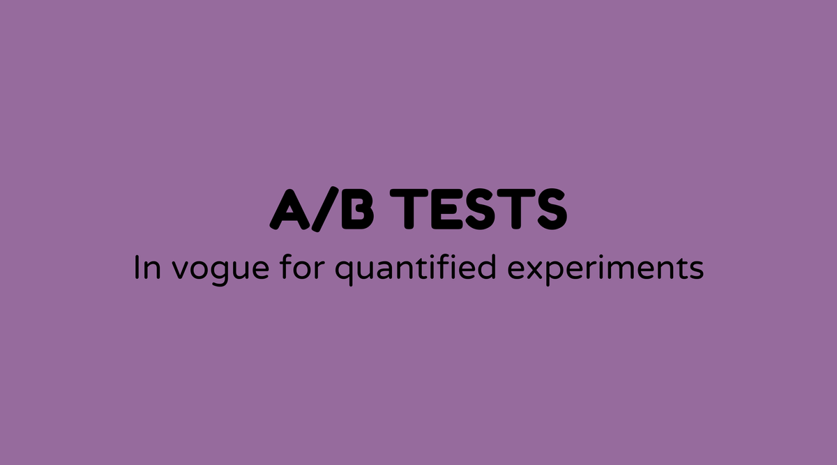A/B Tests