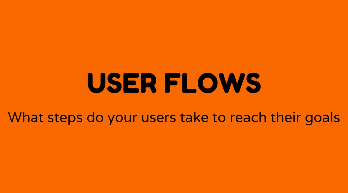 User flows
