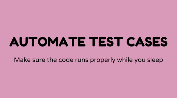 Automate test cases
