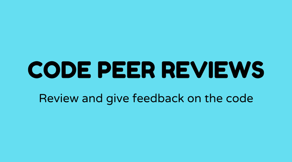 Code peer reviews