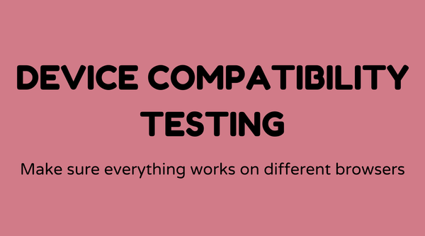 Device compatibility testing