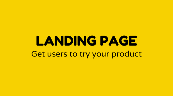Landing page