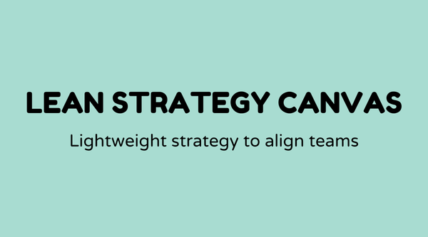 Lean Strategy Canvas