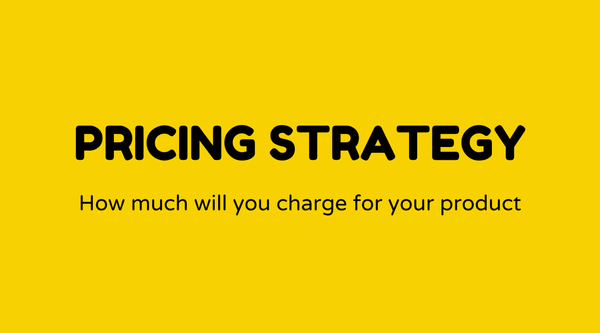 Pricing strategy