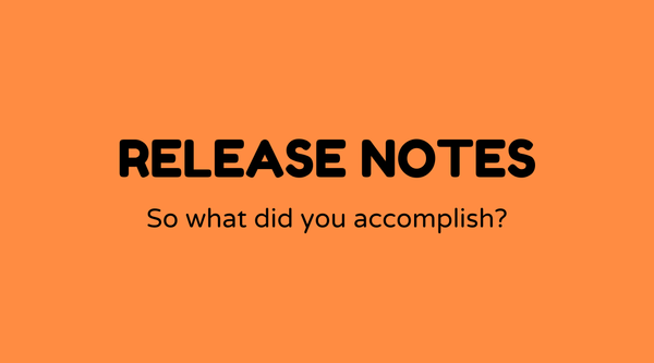 Release notes