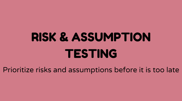 Risk & Assumption Mapping