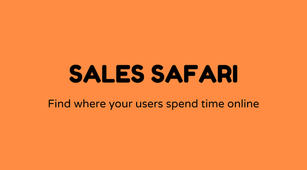 Sales safari