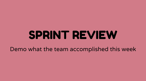 Sprint review