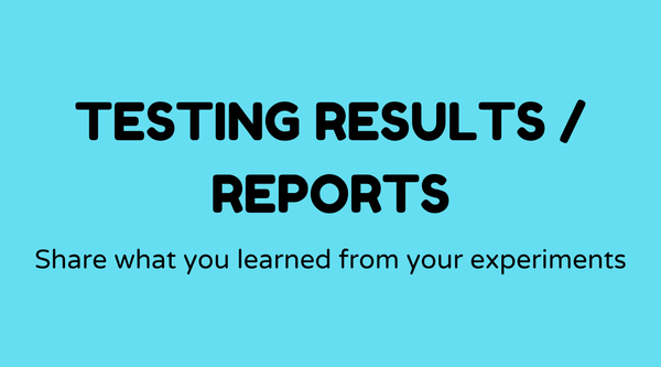 Testing results / reports
