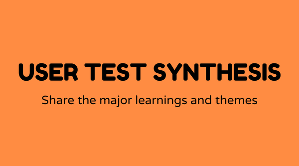 User test synthesis